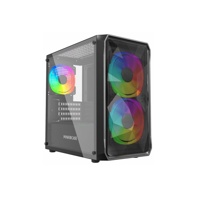 Корпус для ПК Powercase Mistral Micro A3B CMMAB-A3 Black, купить в ...