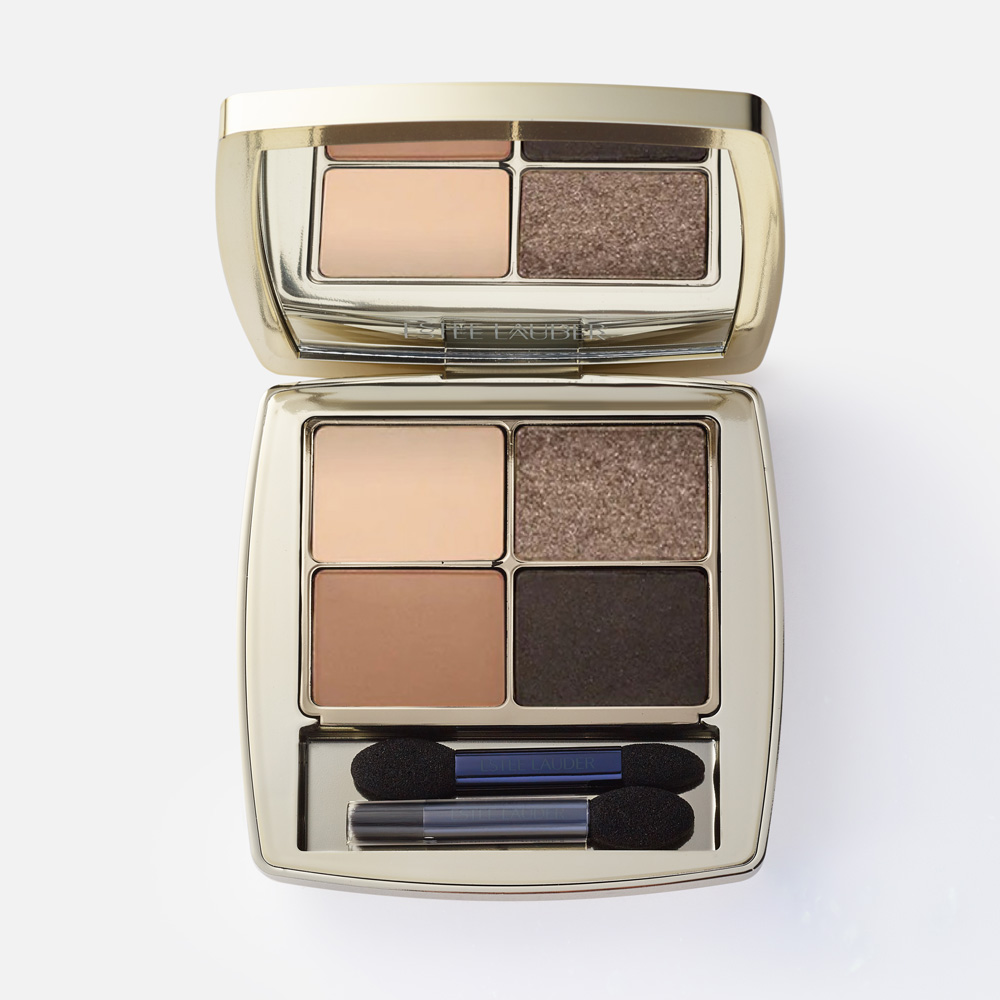 Estee Lauder Pure Color Envy Luxe Lidschatten Quad - 02 Indigo Night, 6 G - Pigmentiert & Cremig
