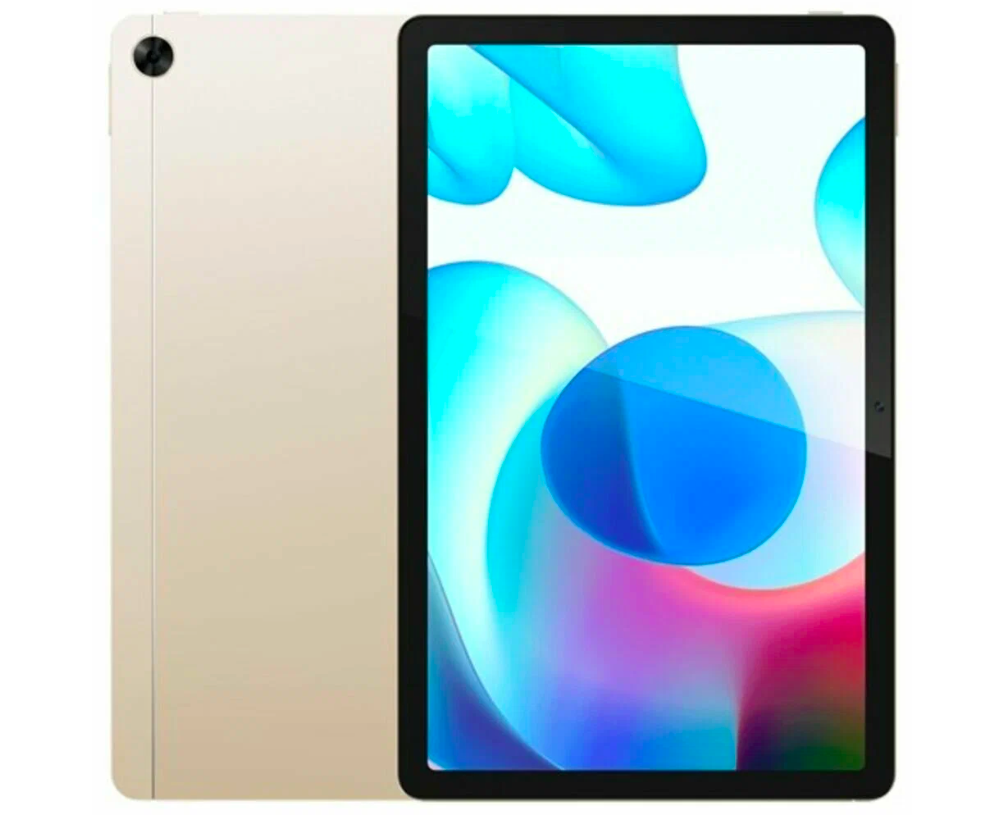 Планшет REALME Pad RMP2103, 6ГБ, 128GB, Android 11 золотистый [6650468],  купить в Москве, цены в интернет-магазинах на Мегамаркет