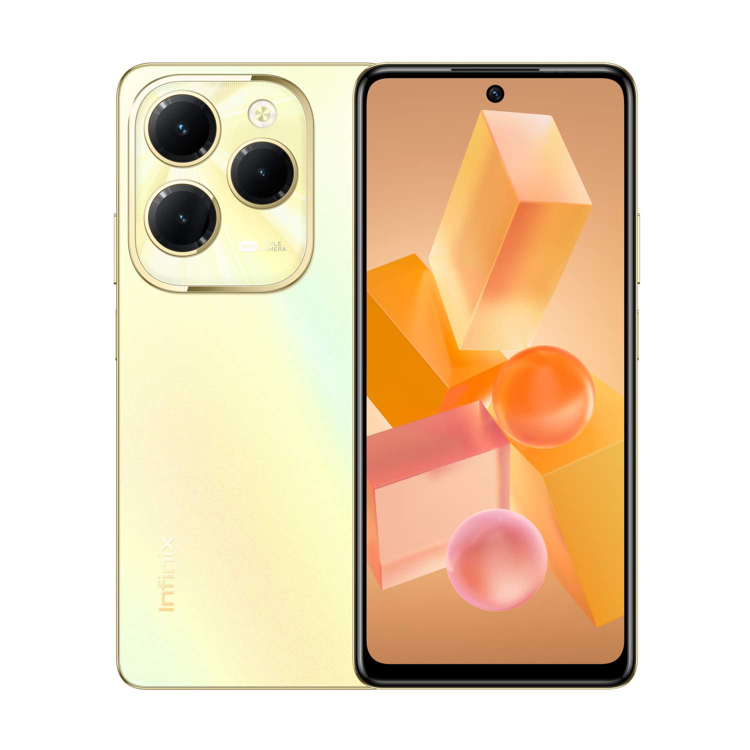 Смартфон Infinix Hot 40 8/128 GB Horizon Gold, купить в Москве, цены в  интернет-магазинах на Мегамаркет