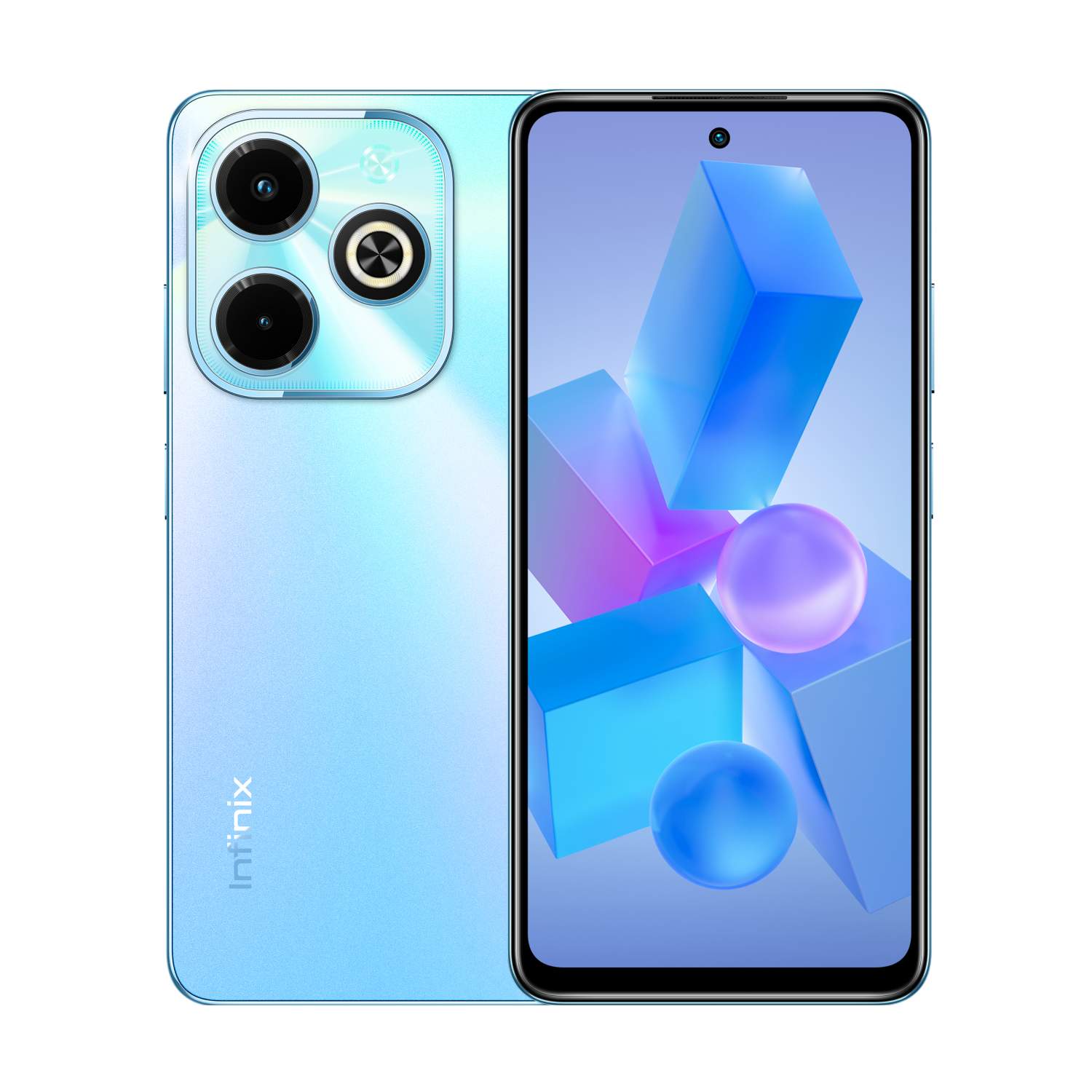 Смартфон Infinix Hot 40i 4+128 GB, Palm Blue, купить в Москве, цены в  интернет-магазинах на Мегамаркет