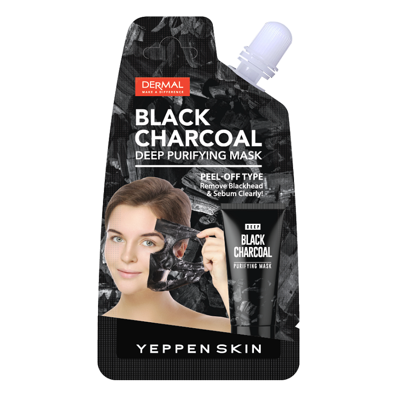 Deep charcoal. YEPPEN Skin маска. Маска для лица YEPPEN Skin Black Charcoal 100 г. Dermal маска пленка для очищения пор с древесным углем. YEPPEN Skin маска пленка золото.