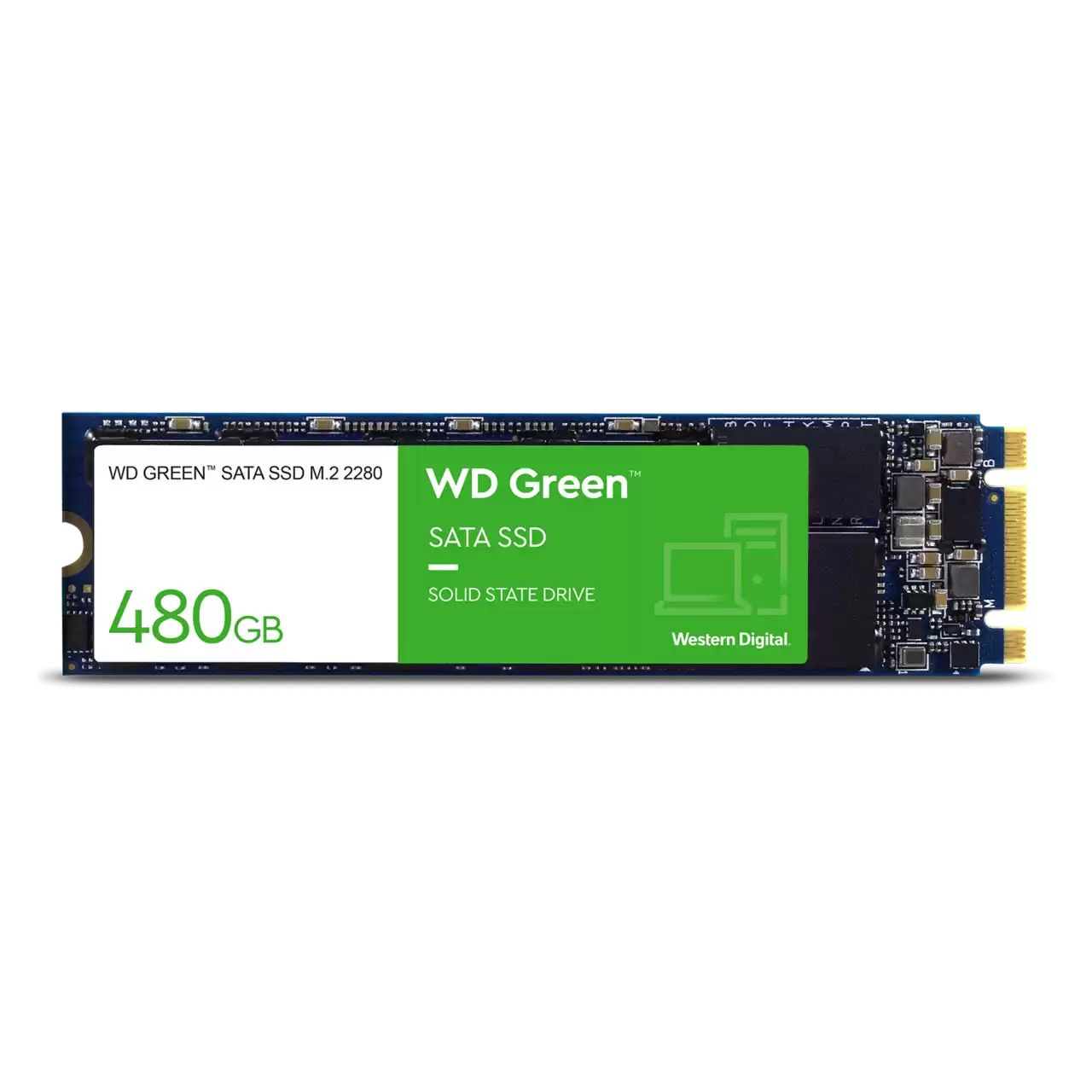 SSD накопитель WD Green M.2 2280 480 ГБ WDS480G3G0B - отзывы покупателей на  Мегамаркет | 600009177701