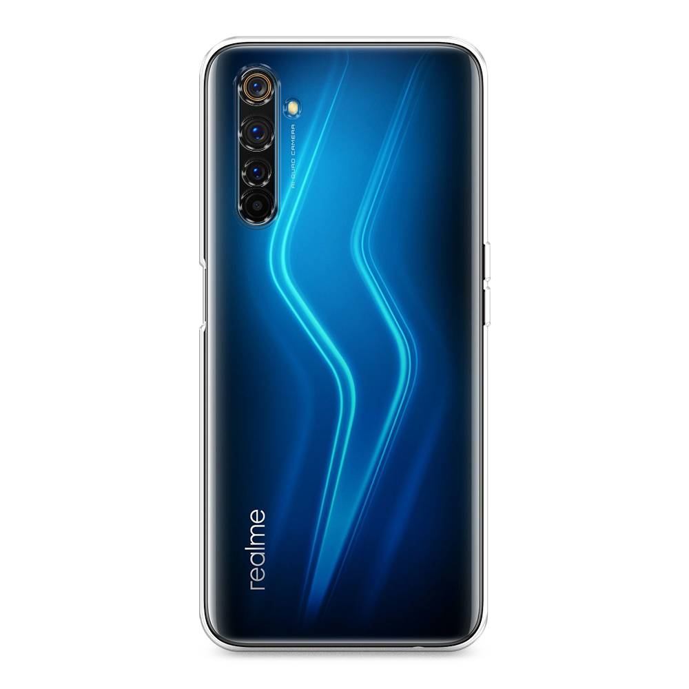 Чехол на Realme 6 Pro прозрачный, купить в Москве, цены в  интернет-магазинах на Мегамаркет