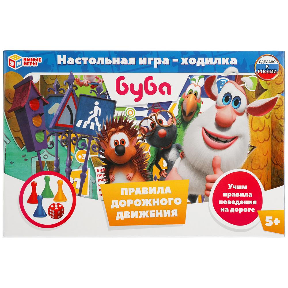 Умные игры - купить настольная игра-ходилка Умные игры Правила дорожного  движения. Буба 4680107921437, цены в Москве на Мегамаркет