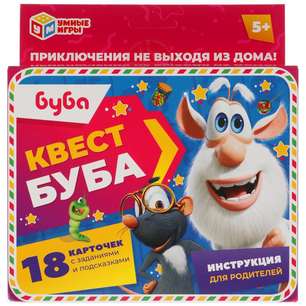 Квест Умные игры Буба (18 карточек) 4680107921574 - отзывы покупателей на  Мегамаркет