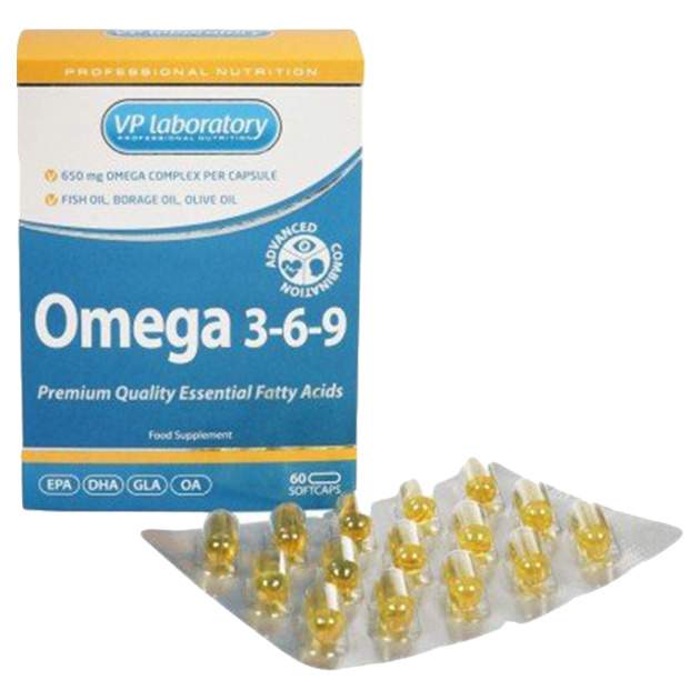 Omega 3-6-9 VPLab 60 капс. - отзывы 