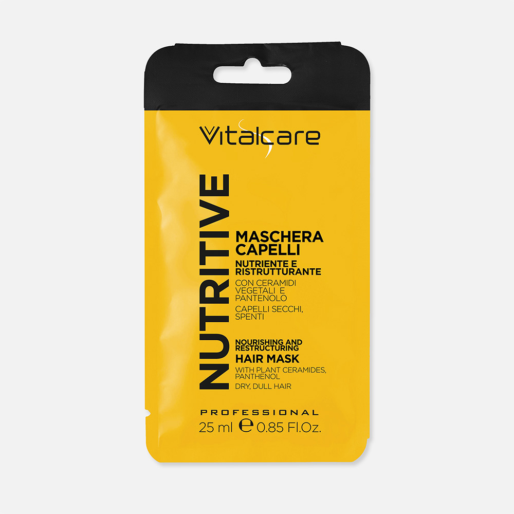 Купить маска для волос Vitalcare Nutritive питательная, для сухих и  обезвоженных 25 мл, цены на Мегамаркет | Артикул: 100047612825