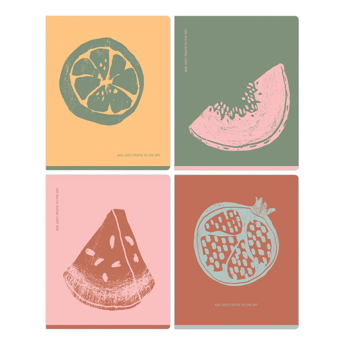 Тетрадь 48л А5 линия BG Juicy fruits soft-touch ламинация с форзацем ...