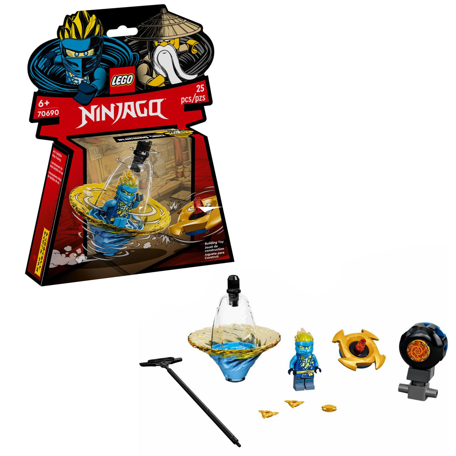 Отзывы о конструктор LEGO NINJAGO 70690 Обучение кружитцу ниндзя