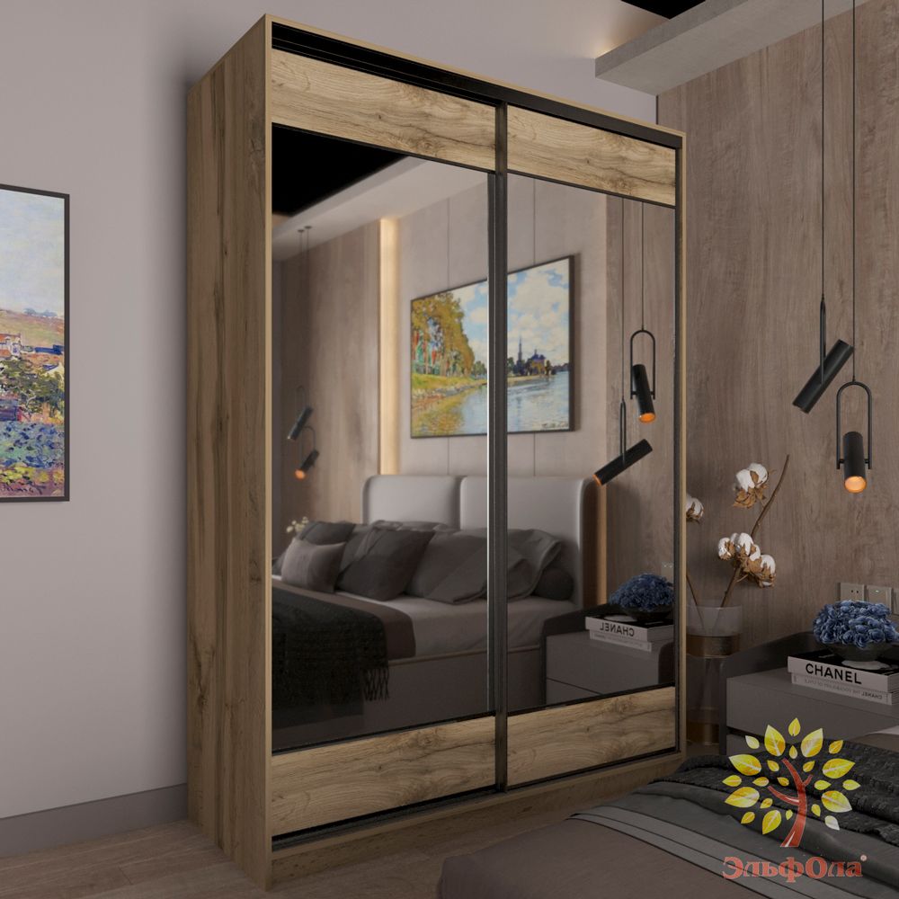 Шкаф купе \"Лофт\" - купить в Москве, цены на Мегамаркет | 100047405701