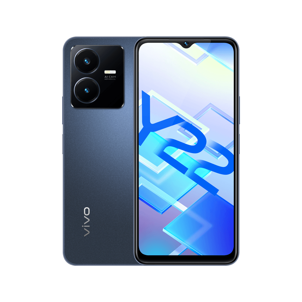 Смартфон Vivo Y22 4/64GB Blue (V2207) - отзывы покупателей на маркетплейсе  Мегамаркет | Артикул: 600009097074