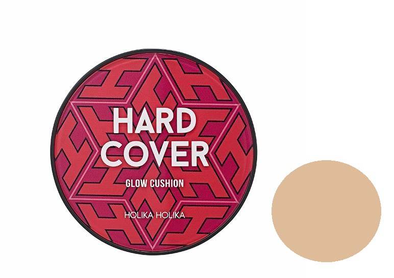 Тан 14. Holika Holika hard Cover Glow Cushion Limited Set 01 warm Ivory. Holika Holika hard Cover perfect Cushion ex 06 Almond.