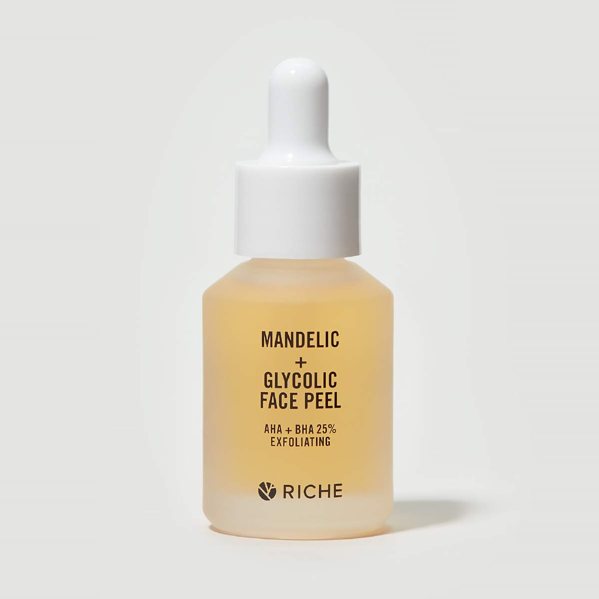 Пилинг для лица RICHE Mandelic Glycolic Face Peel AHA+BHA 25% фруктовый,  обновляющий 30 мл - отзывы покупателей на Мегамаркет | пилинги для лица