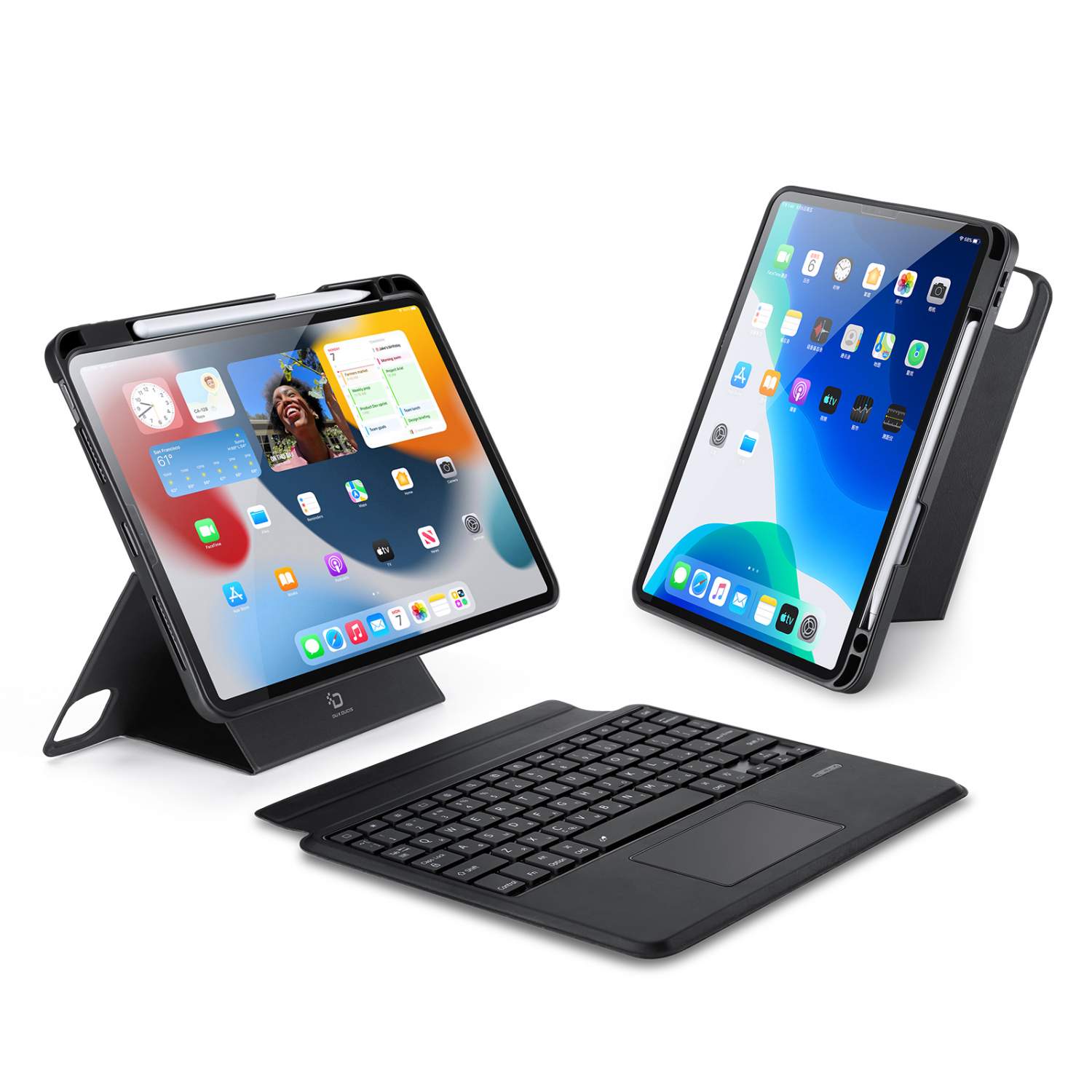 Чехол с клавиатурой Dux Ducis для iPad Air 4 /5, iPad Pro 11 (2018, 2020,  2021, 2022), купить в Москве, цены в интернет-магазинах на Мегамаркет