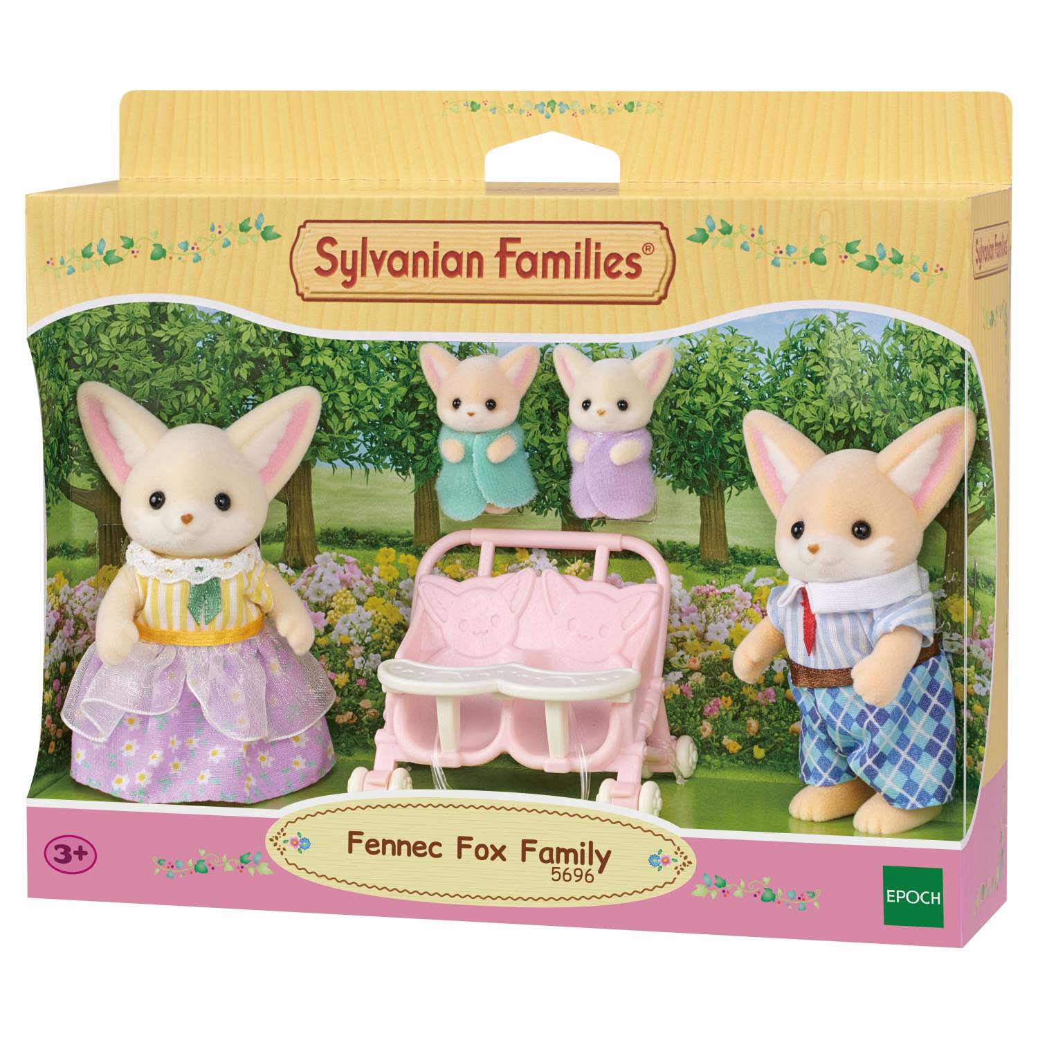 Игровой набор Sylvanian Families Семья Лисичек фенек 5696 - купить в  KidsMarket, цена на Мегамаркет