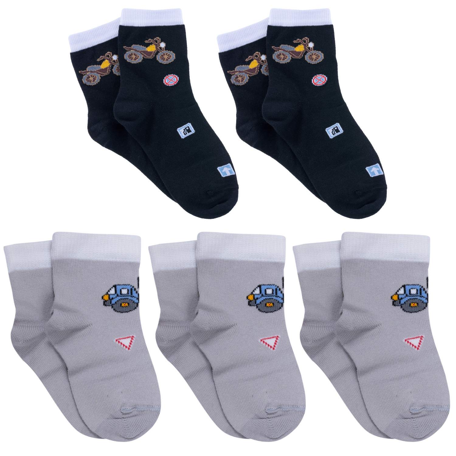 Купить носки для мальчиков LorenzLine 5-Л87 цв. серый; черный; белый р. 6-8, цены на Мегамаркет | Артикул: 600008572494