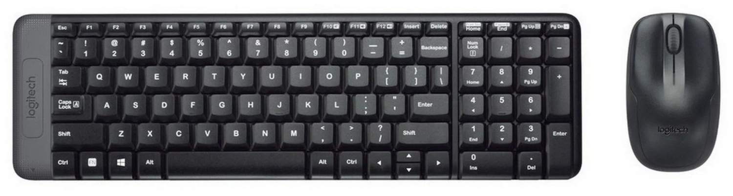 Logitech mk220 teclado sale