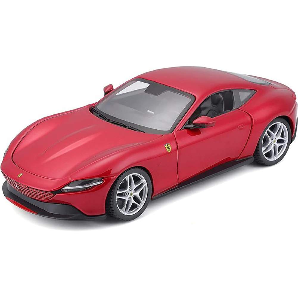 Купить машинка Bburago металлическая Ferrari Roma, 1:24, красная 18-26029,  цены на Мегамаркет