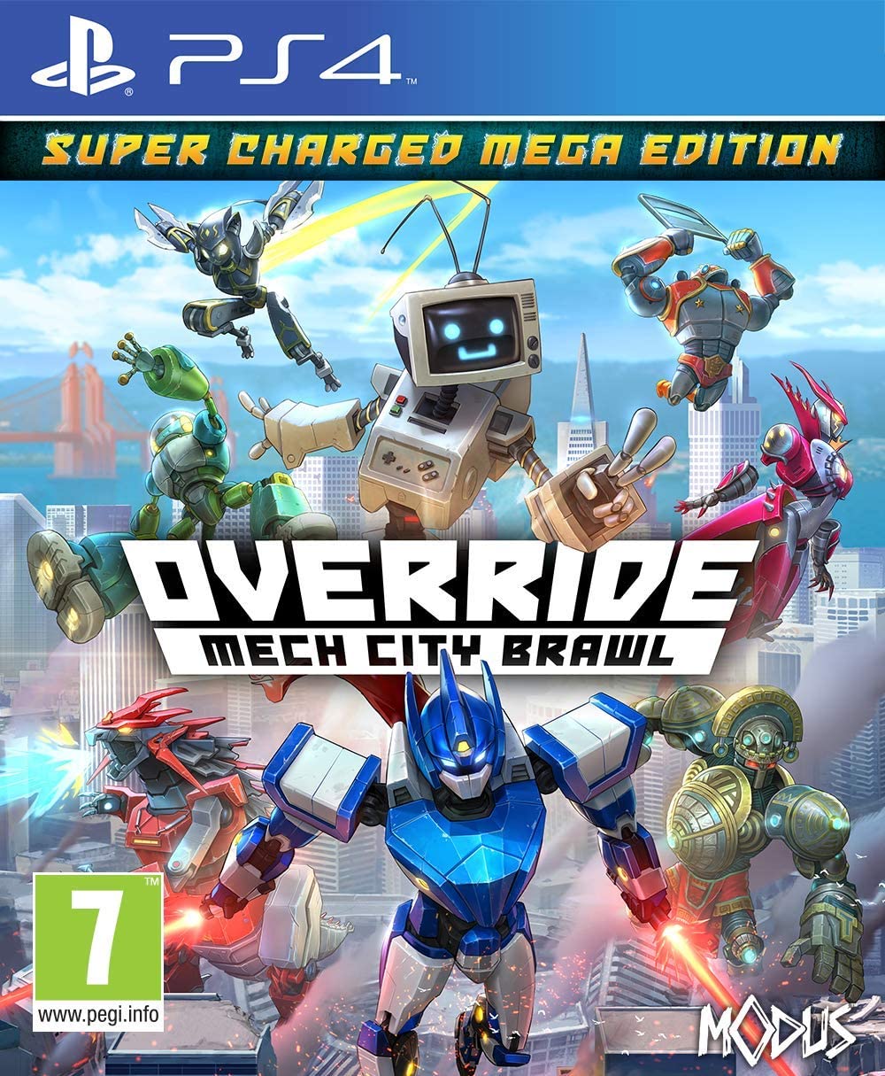 Игра Override: Mech City Brawl Super Charged Mega Edition (PS4) - купить в  Москве, цены в интернет-магазинах Мегамаркет