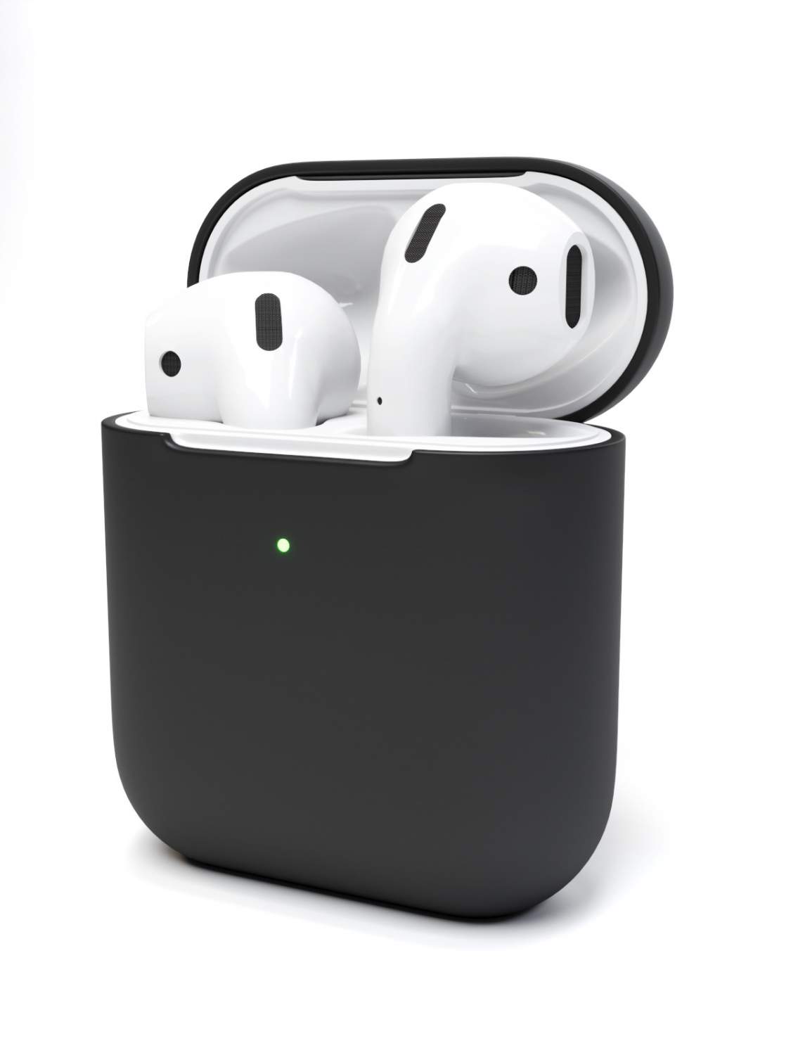 Чехол для наушников SSY Apple AirPods 2, 1 черный - отзывы покупателей на  маркетплейсе Мегамаркет | Артикул: 600006242781