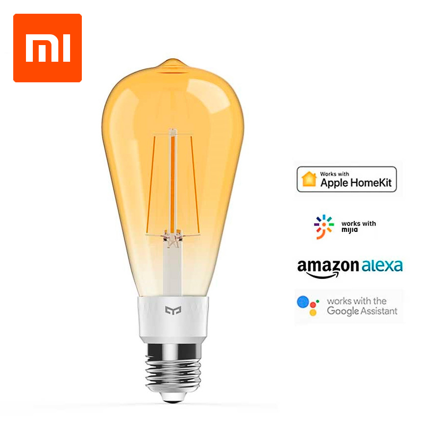 Лампочка Xiaomi Yeelight Smart LED Filament Bulb ST64 YLDP23YL - отзывы  покупателей на Мегамаркет | 100029021020