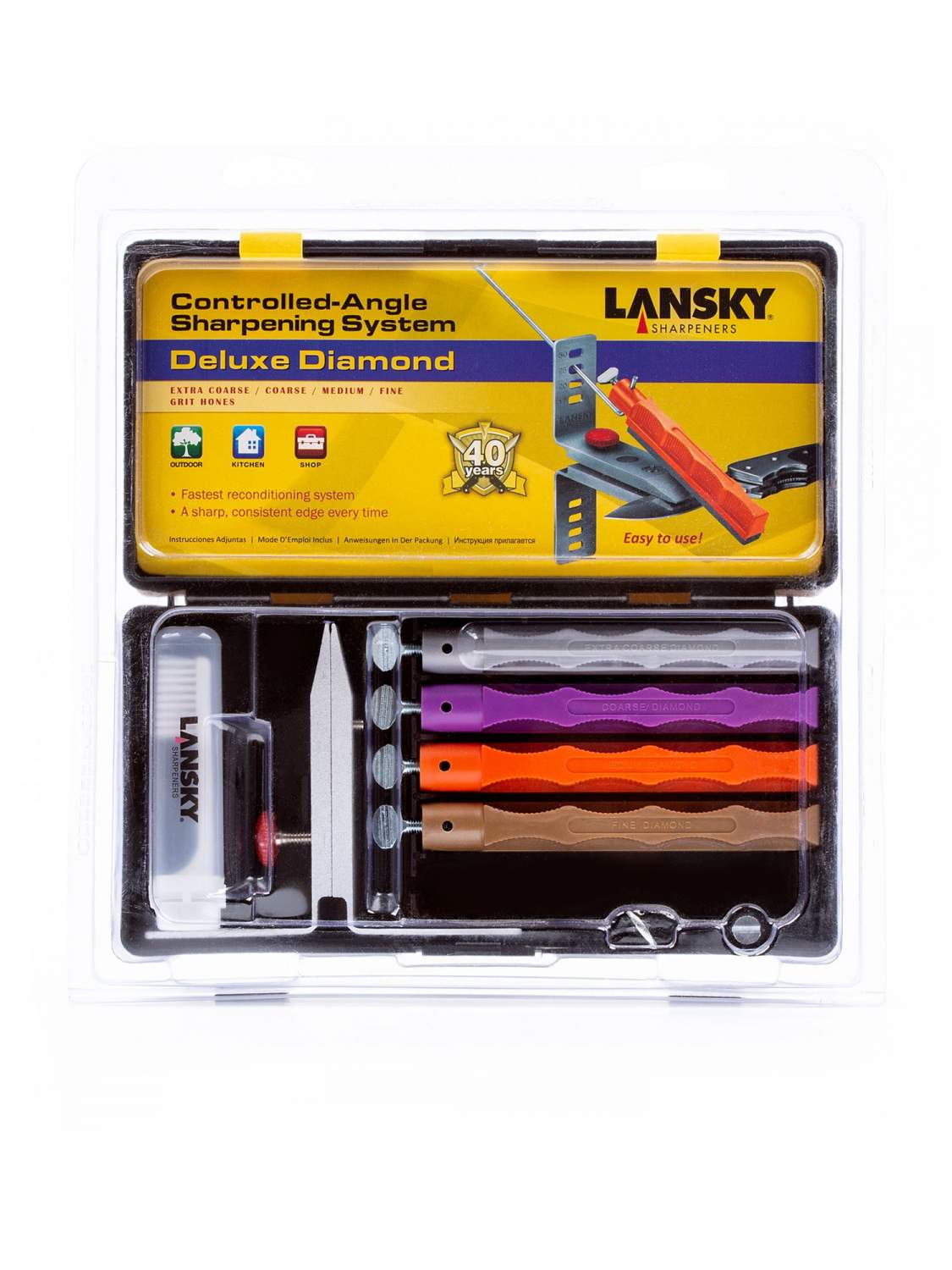 Lansky LKDMD Diamond Knife Sharpening System