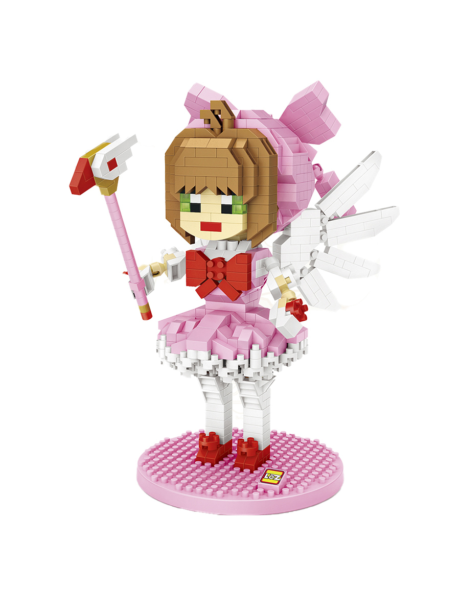 Купить конструктор LOZ Сакура Ловец карт 760 дет. № 9795 Cardcaptor Sakura  iBlockFun Series, цены на конструкторы в интернет-магазинах на Мегамаркет