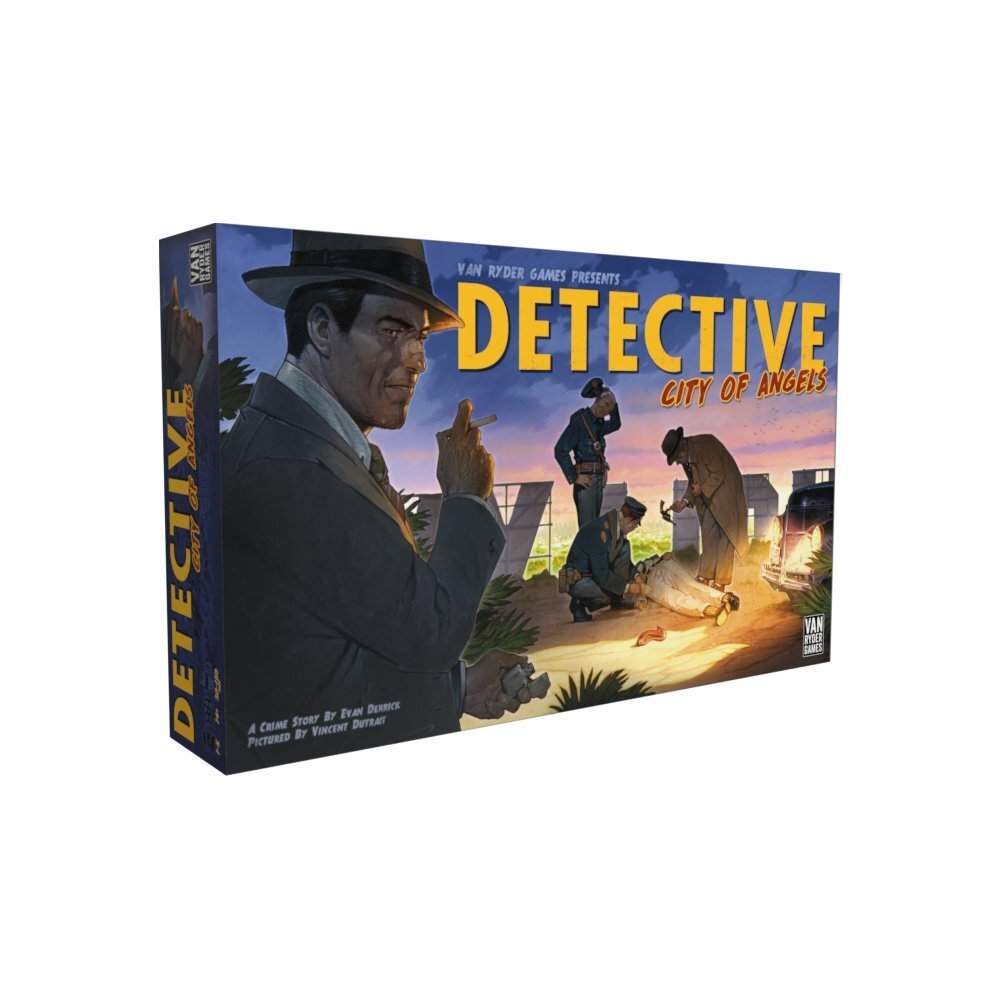 Настольная игра Van Ryder Games Detective City of Angels на английском  языке – купить в Москве, цены в интернет-магазинах на Мегамаркет