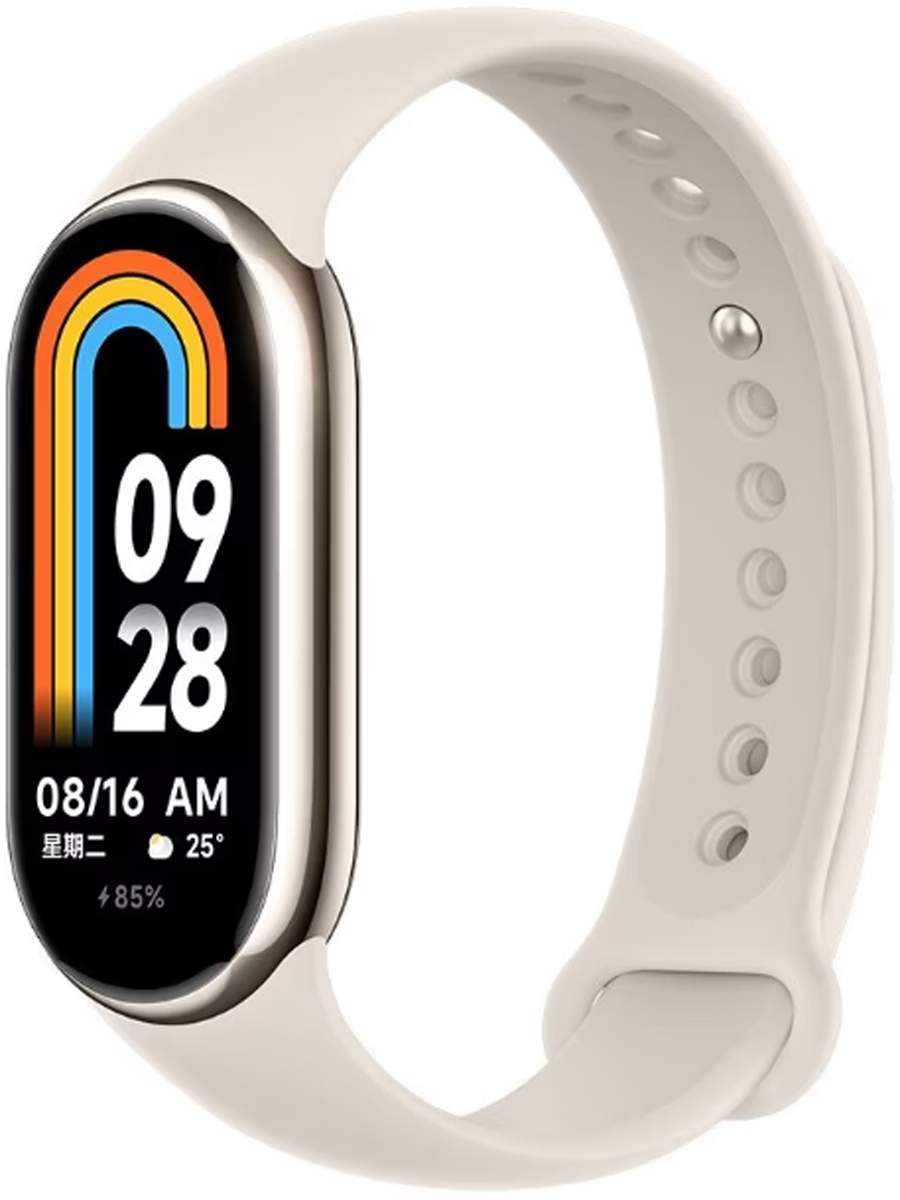 Фитнес-браслет Xiaomi Mi Smart Band 8 золотистый/бежевый, купить в Москве,  цены в интернет-магазинах на Мегамаркет