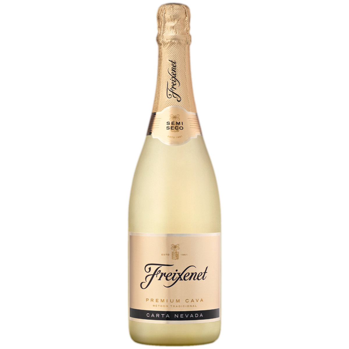 Вино игристое Freixenet Carta Nevada Cava белое полусухое 0,75 л - отзывы покупа