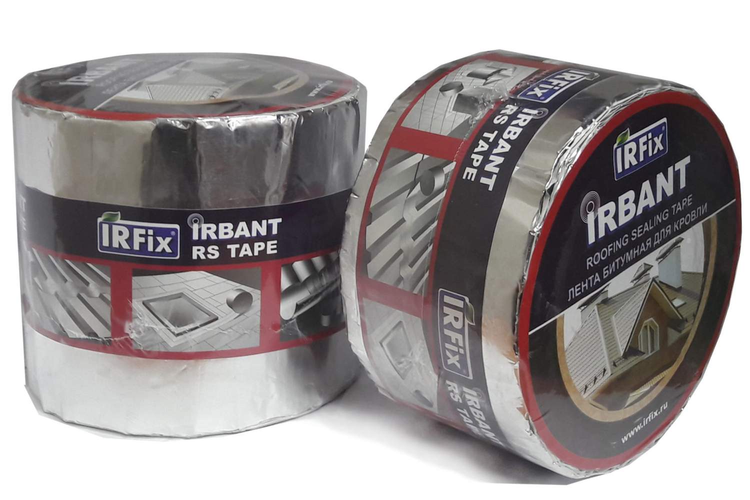Битумная алюминиевая лента для кровли IRFIX 150мм х 10 м IRBANT RST 31002