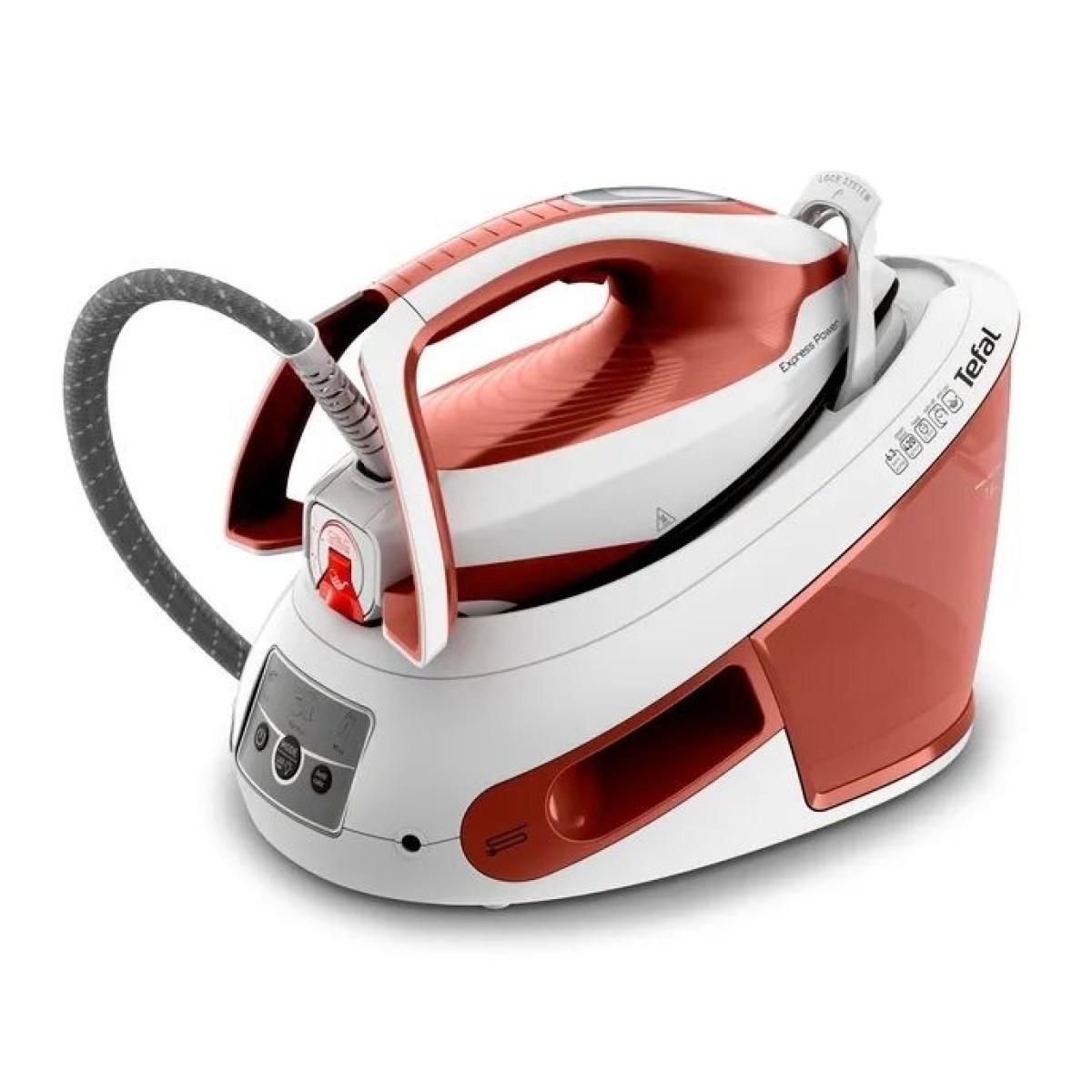 Парогенератор Tefal Express Power SV8110E0, терракотовый/белый - отзывы  покупателей на маркетплейсе Мегамаркет | Артикул: 600013070355