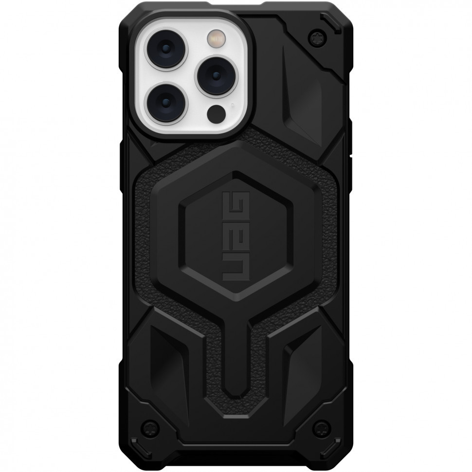 Чехол UAG Monarch Pro for MagSafe Series для iPhone 14 Pro Max, Black  (114031114040) - отзывы покупателей на Мегамаркет