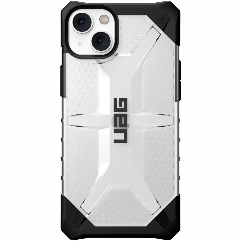 Чехол UAG Plasma Series для iPhone 14 Plus, Прозрачный (Ice)  (114065114343), купить в Москве, цены в интернет-магазинах на Мегамаркет