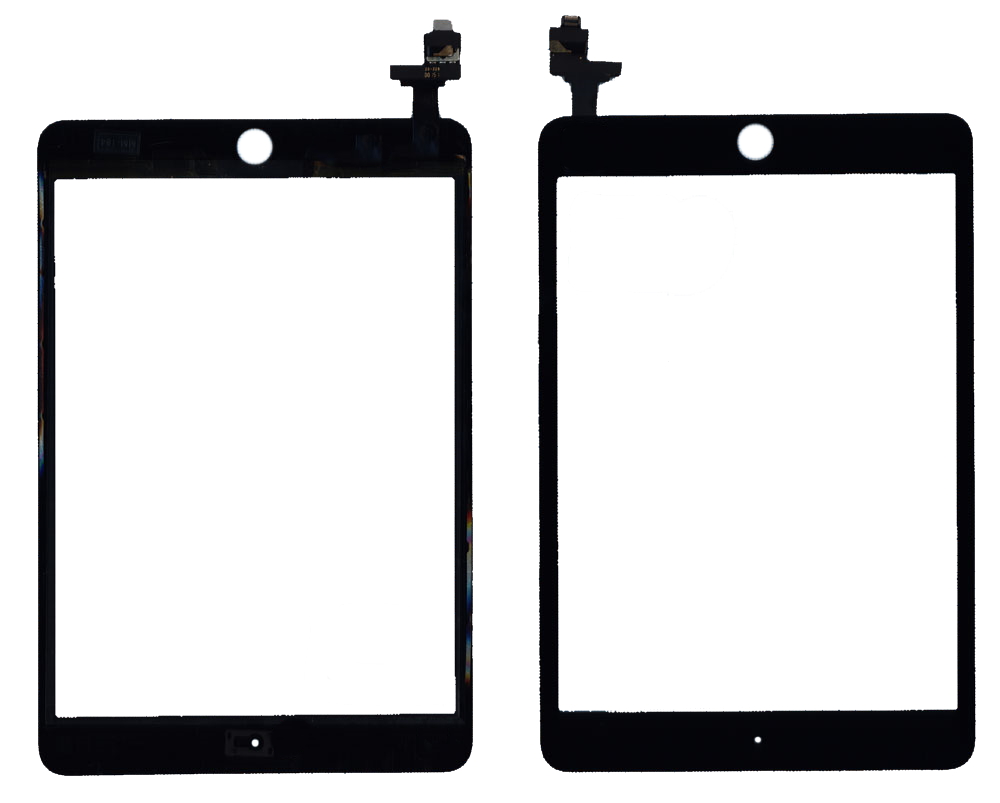 Тачскрин для iPad mini/ iPad mini 2 Retina в сборе (черный) - Премиум