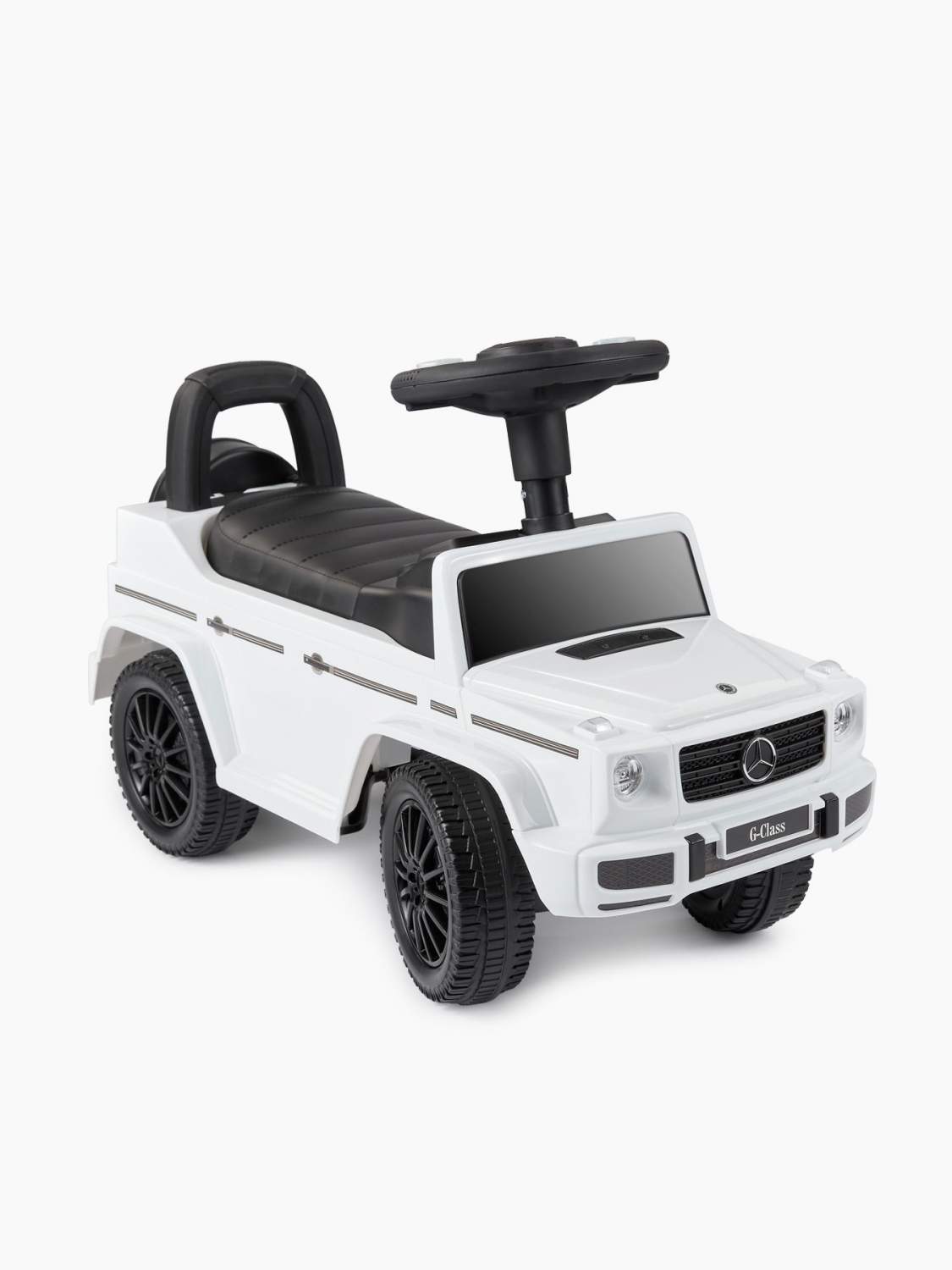 Купить детская машинка-каталка Happy Baby марки Mercedes Benz G350d  (Mercedes - white) 50013-б, цены на Мегамаркет | Артикул: 600005223797