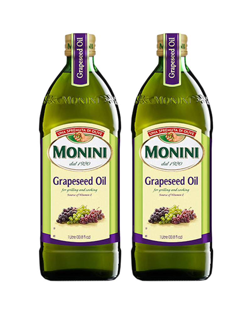 Масло Monini Grapeseed Oil из виноградных косточек 1 л - 2 шт – купить в  Москве, цены в интернет-магазинах на Мегамаркет