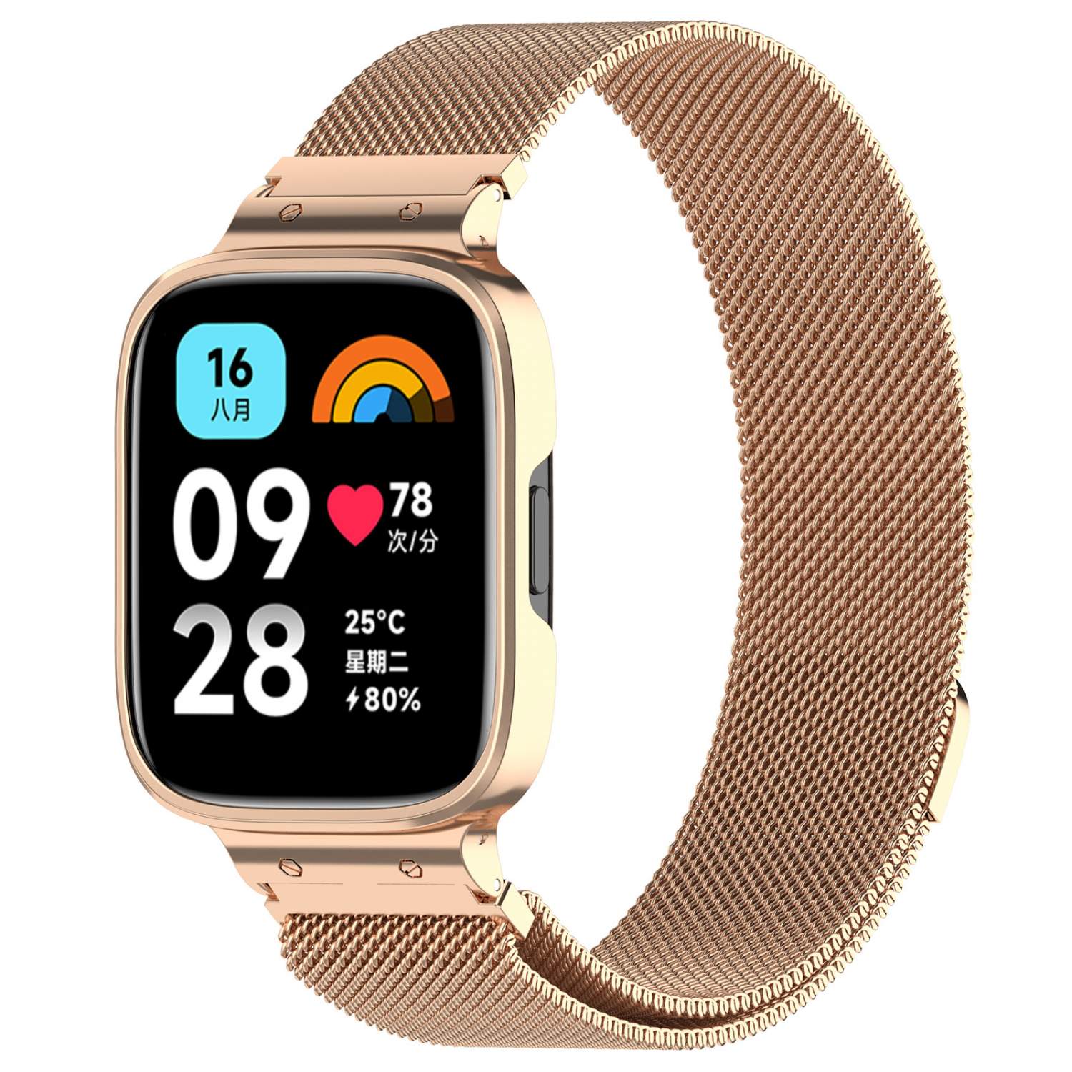 Iphone watch 3 outlet rose gold