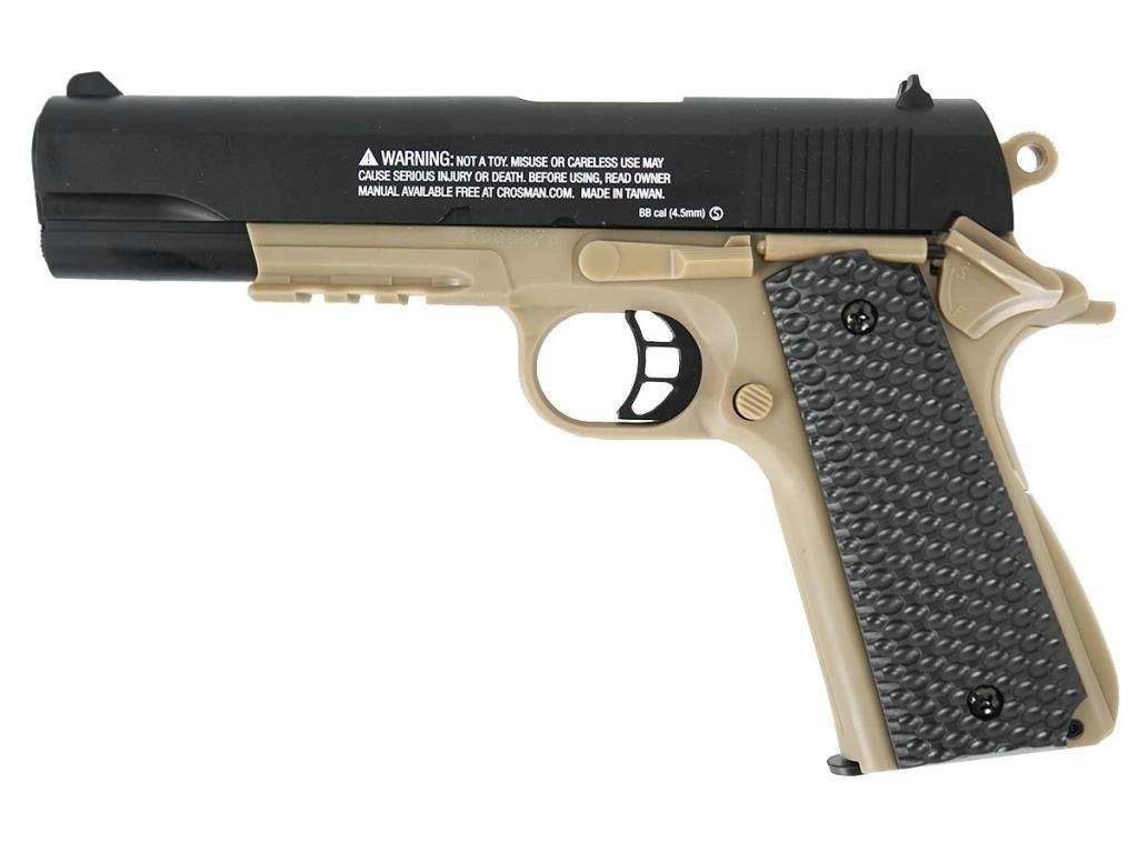 Пневматический пистолет Crosman Classic 1911 Pistol Kit шарики Bb мишень 45 мм купить в 3234