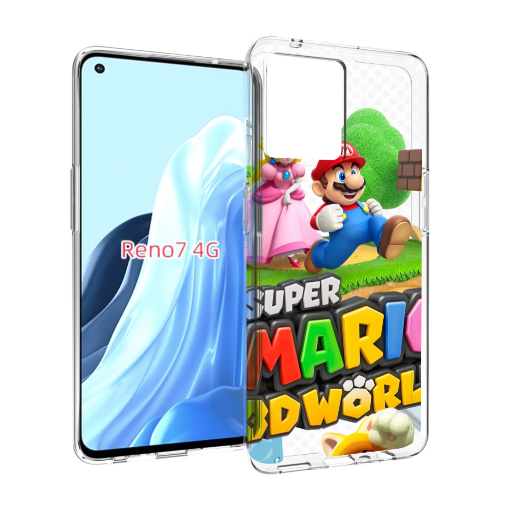 Чехол MyPads Super Mario 3D World для OPPO RENO 7 4G, купить в Москве, цены  в интернет-магазинах на Мегамаркет