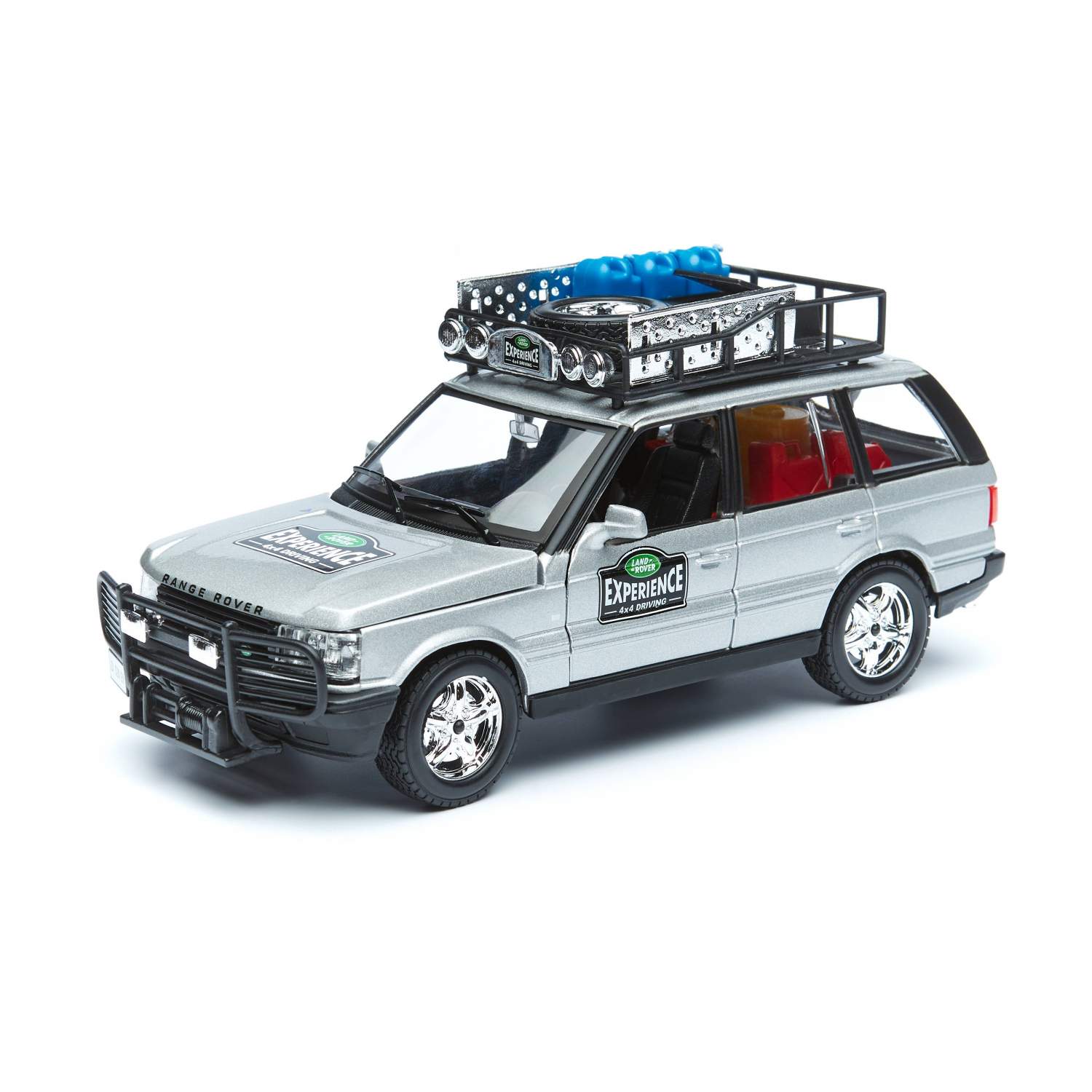 Купить коллекционная машина Bburago RANGE ROVER SILVER серебристая, 1:24,  цены на Мегамаркет