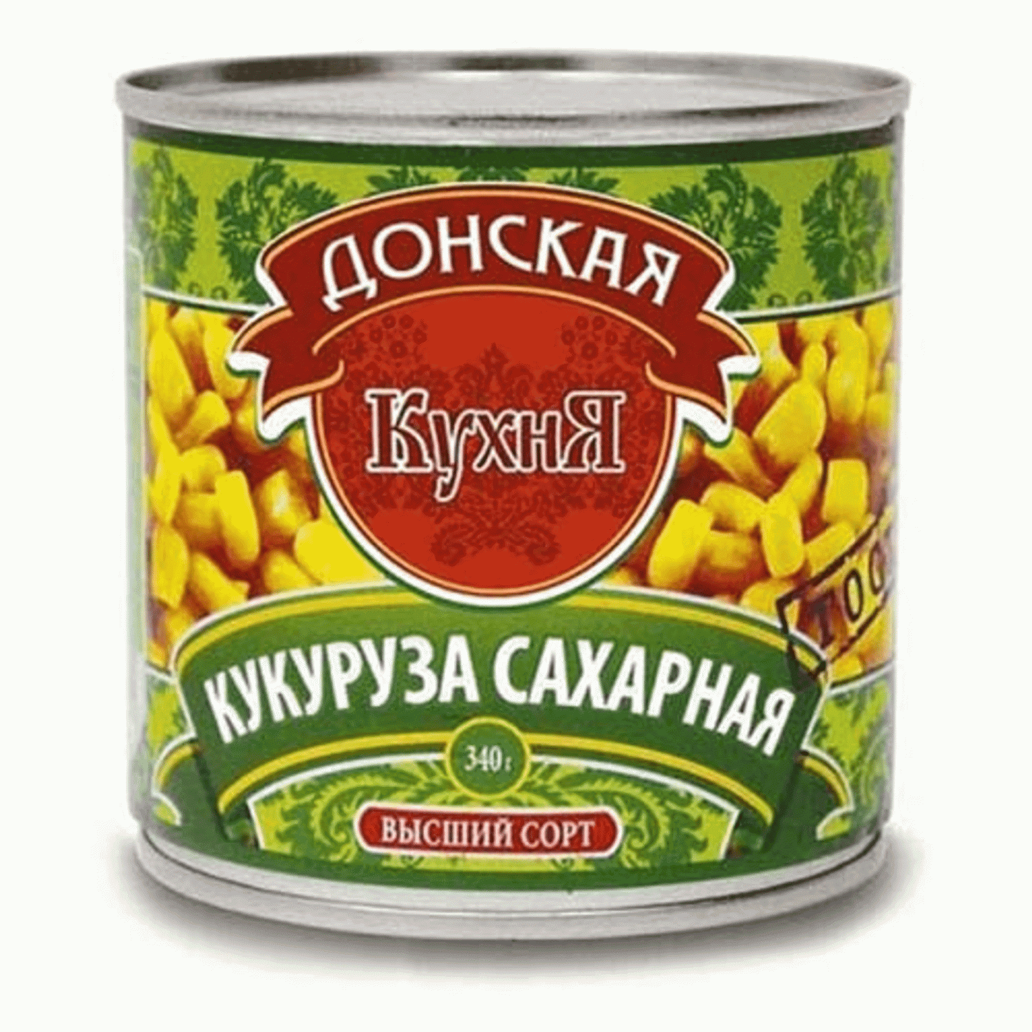 Купить кукуруза Донская Кухня сахарная 425 г, цены на Мегамаркет | Артикул:  100045412885