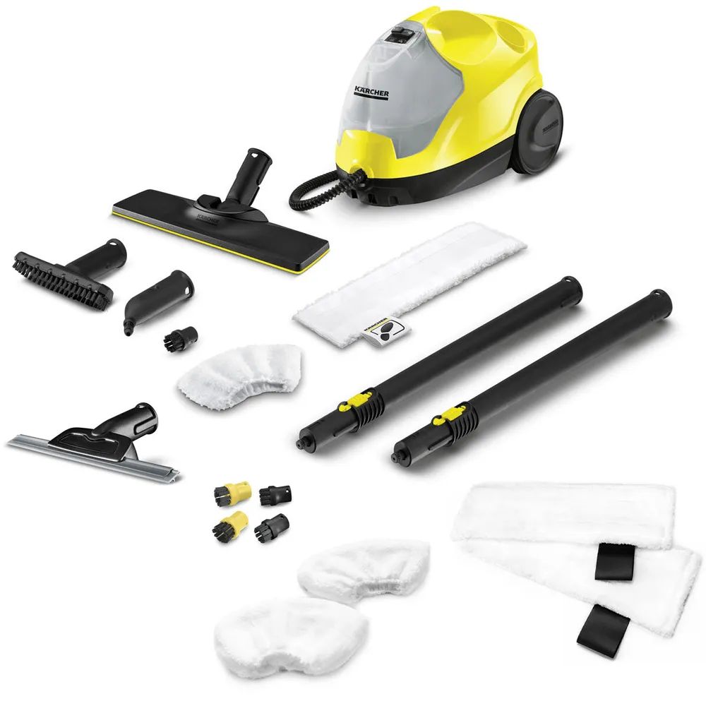 Пароочиститель Karcher SC 4 EasyFix желтый – купить в Москве, цены в  интернет-магазинах на Мегамаркет