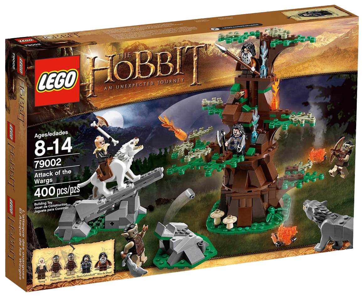 Конструктор LEGO Hobbit 79002 Атака волков-варгов – купить в Москве, цены в  интернет-магазинах на Мегамаркет