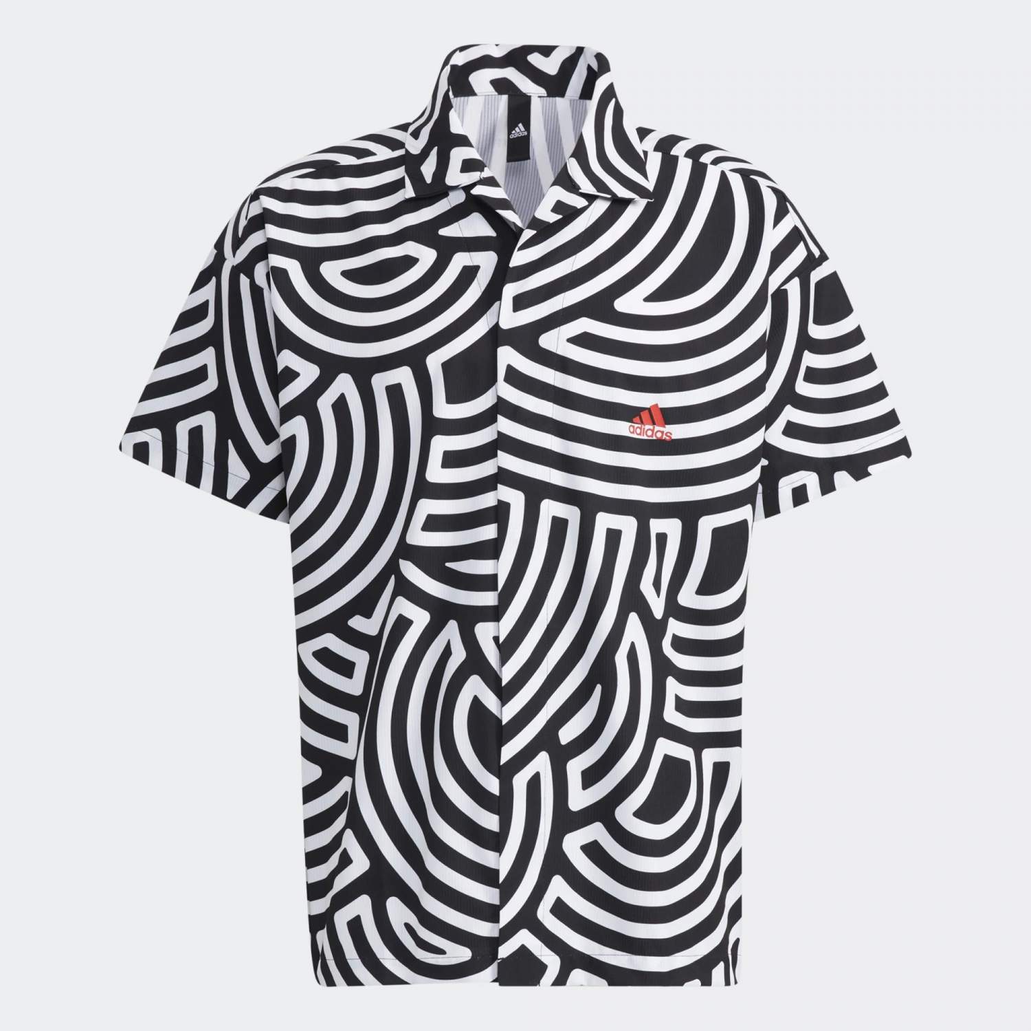 Black adidas top outlet with white stripes