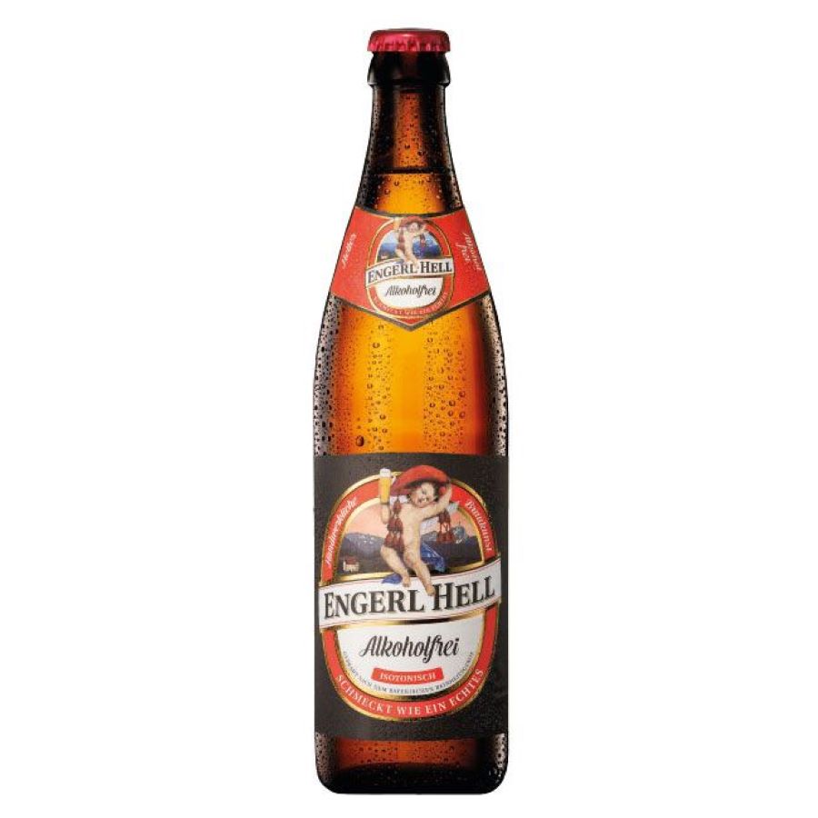 Пиво безалкогольное фильтрованное Engerl Hell Alkoholfrei, 0,5 л х 6 шт ...