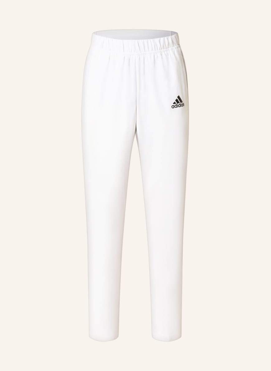 Спортивные брюки мужские Adidas 1001302087 белые S (доставка из-за рубежа)  – купить в Москве, цены в интернет-магазинах на Мегамаркет