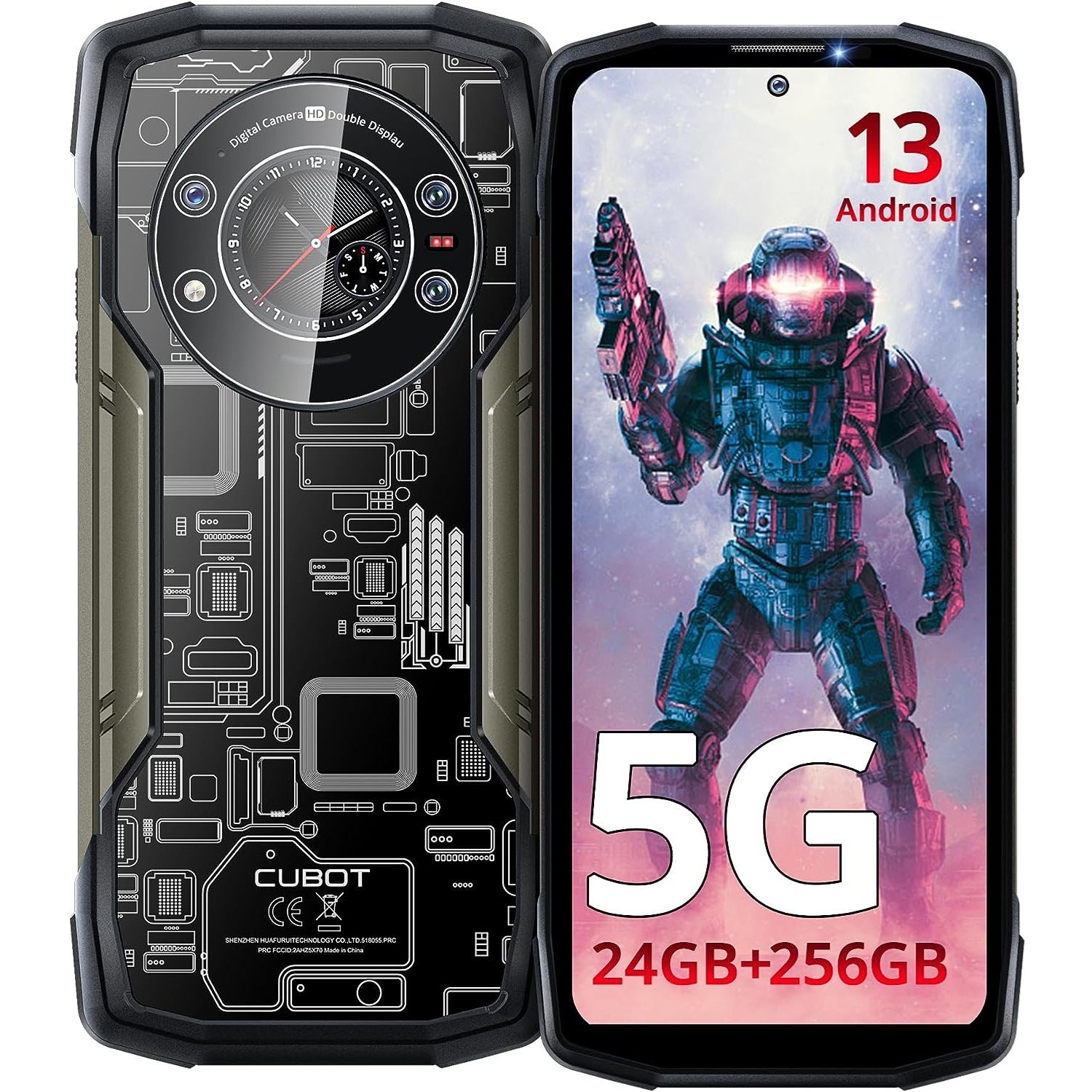 Смартфон Cubot King Kong Star (5G), 12/256 Гб черный - характеристики и  описание на Мегамаркет | 600016974415