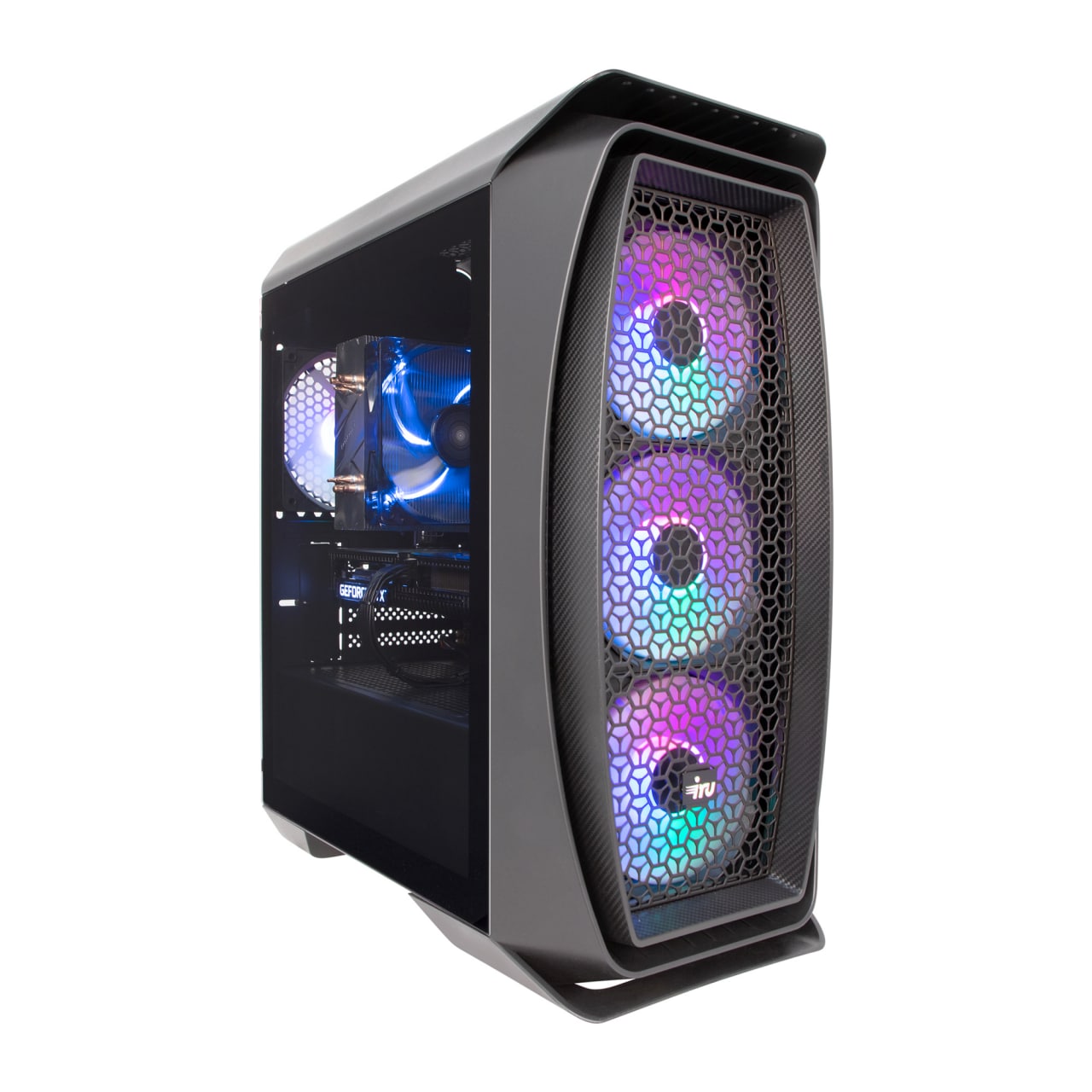 Компьютер IRU Game 515 MT i5 12400F 16 Гб, SSD 512 Гб, RTX4060 8 Гб, DOS,  чёрный, 1984112 - отзывы покупателей на маркетплейсе Мегамаркет | Артикул:  100061307397